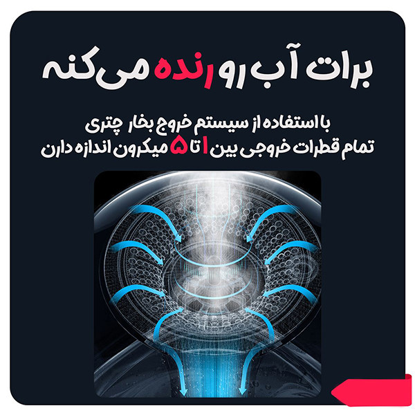 دستگاه بخور و رطوبت ساز سرد دیرما مدل DEM-F329 دستگاه بخور و رطوبت ساز سرد دیرما مدل DEM-F329