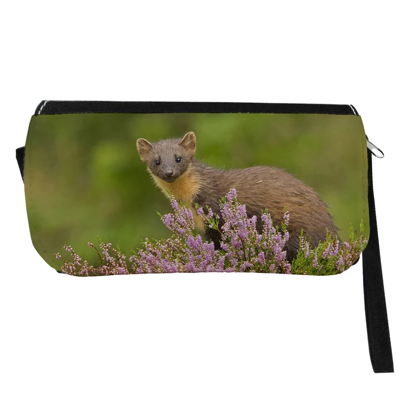  جامدادی مدل دوزیپ طرح سمور کد NI1192