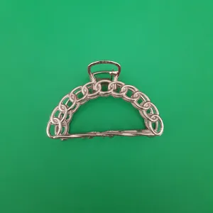 کلیپس مو زنانه مدل نیم دایره زنجیری