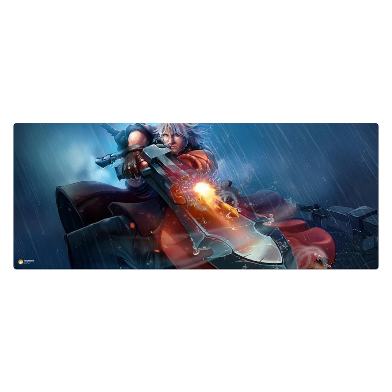 ماوس پد هومرو مدل HX462 طرح بازی Devil May Cry سایز 40x100 سانتی‌متر