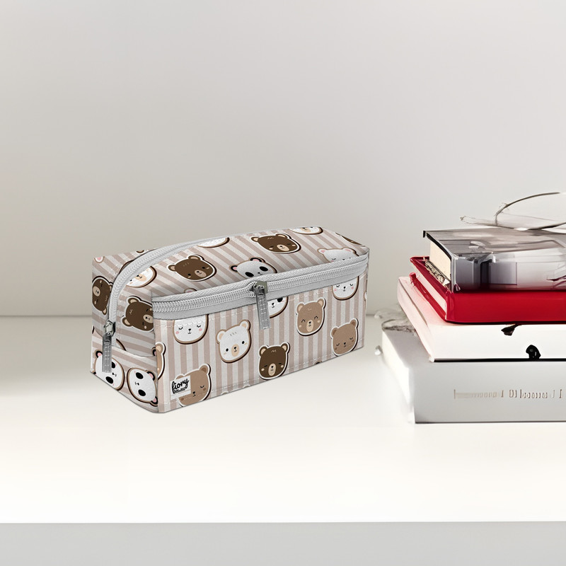 جامدادی مستر راد مدل خرس فانتزی طرح وکتور کد 2563