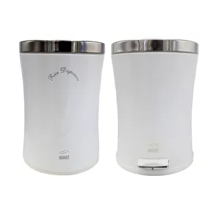 سطل زباله پدالی بهازکالا مدل کمرباریک کد DR stil-14L به همراه ظرف برنج