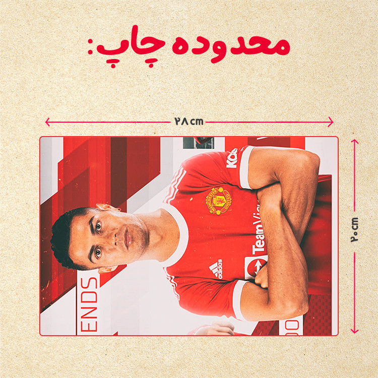 پازل 35 تکه مدل رونالدو کد 505