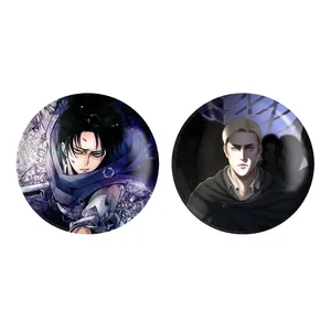 پیکسل خندالو مدل لیوای آکرمن و اروین اسمیت انیمه اتک آن تایتان کد 1103411037 مجموعه 2 عددی