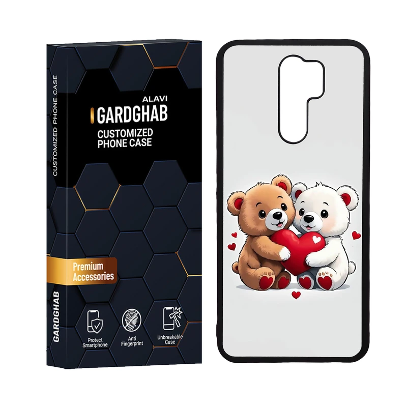 کاور گارد قاب علوی مدل دورژله ای فانتزی مناسب برای گوشی موبایل شیائومی Redmi 9 / Redmi 9 Prime