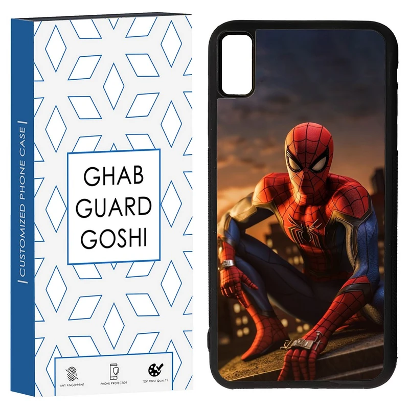 کاور قاب گارد گوشی طرح مرد عنکبوتی کد TPU-284 مناسب برای گوشی موبایل اپل Iphone XS MAX/ X MAX