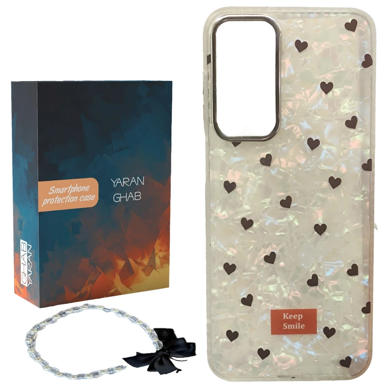 کاور قاب یاران مدل قلبی مناسب برای گوشی موبایل سامسونگ Galaxy S20 FE