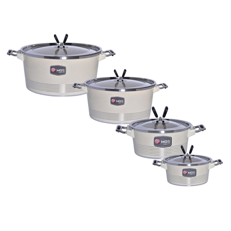 سرویس پخت و پز ام جی اس 25 پارچه طرح جرمنی A کد 800361