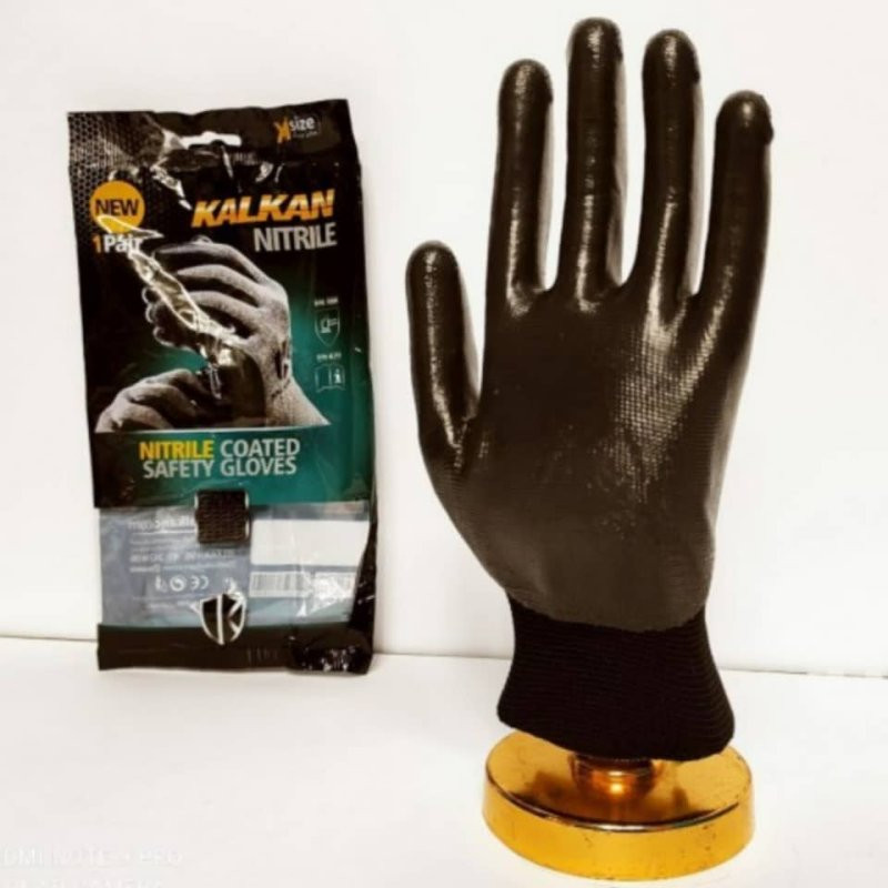دستکش صنعتی کالکان مدل NITRILE