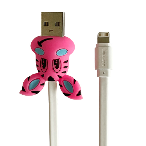 کابل تبدیل USB به لایتنینگ لوفتر مدل R2 طول 1 متر