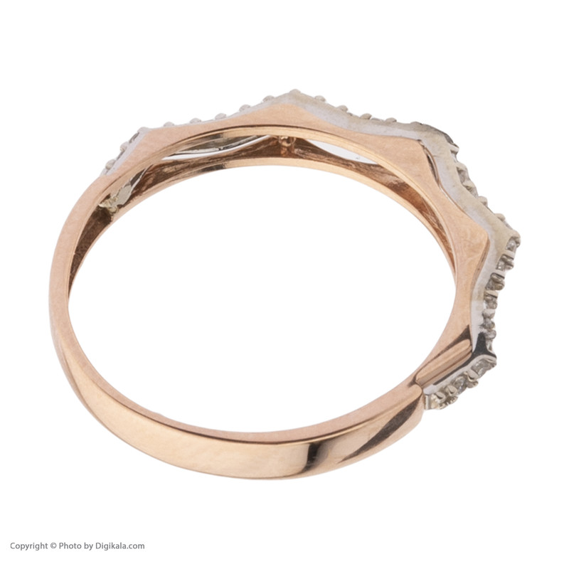 ست حلقه و پشت حلقه طلا 18 عیار زنانه مایا ماهک مدل MR0930 سایز 54 ست حلقه و پشت حلقه طلا 18 عیار زنانه مایا ماهک مدل MR0930 سایز 54