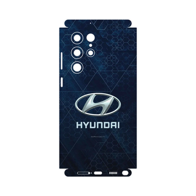 برچسب پوششی ماهوت مدل Hyundai-Logo-FullSkin مناسب برای گوشی موبایل سامسونگ Galaxy S22 Ultra 5G