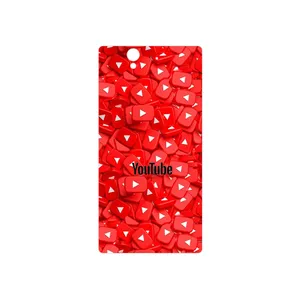 MAHOOT Youtube Cover Sticker for Sony Xperia Z