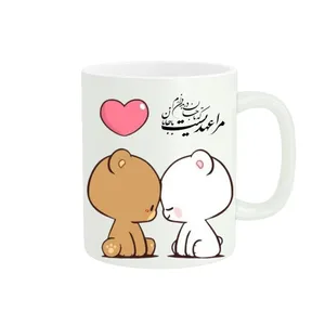 ماگ پاد آفرین مدل عاشقانه کد 32