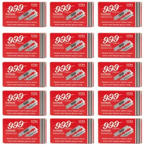 تیغ یدک تری ناین مدل Super Platinum پانزده بسته 10 عددی