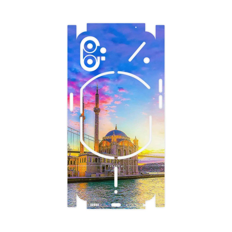 برچسب پوششی ماهوت مدل City of Istanbul-FullSkin مناسب برای گوشی موبایل ناتینگ Phone 1