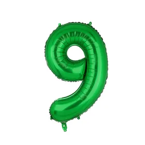  بادکنک فویلی مدل عداد 9