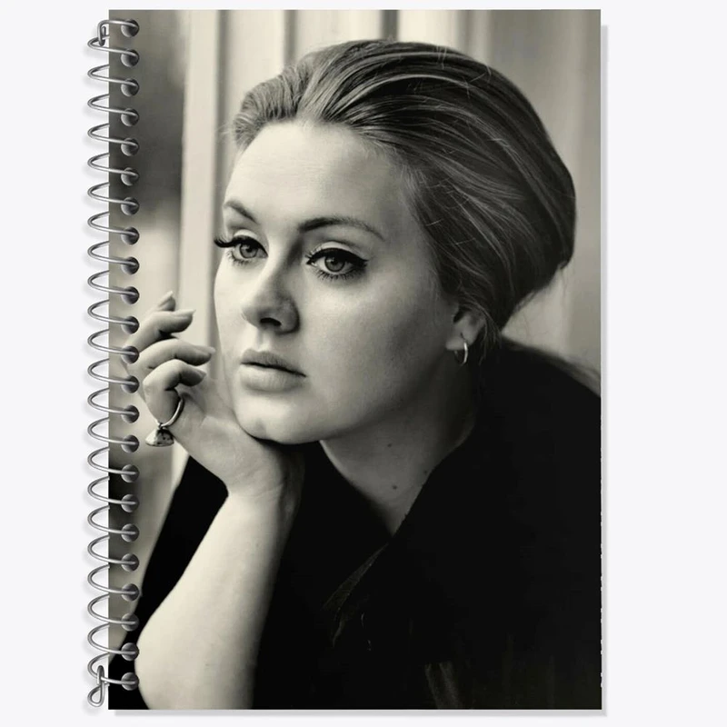 دفتر لغت 50 برگ خندالو مدل ادل Adele کد 18992