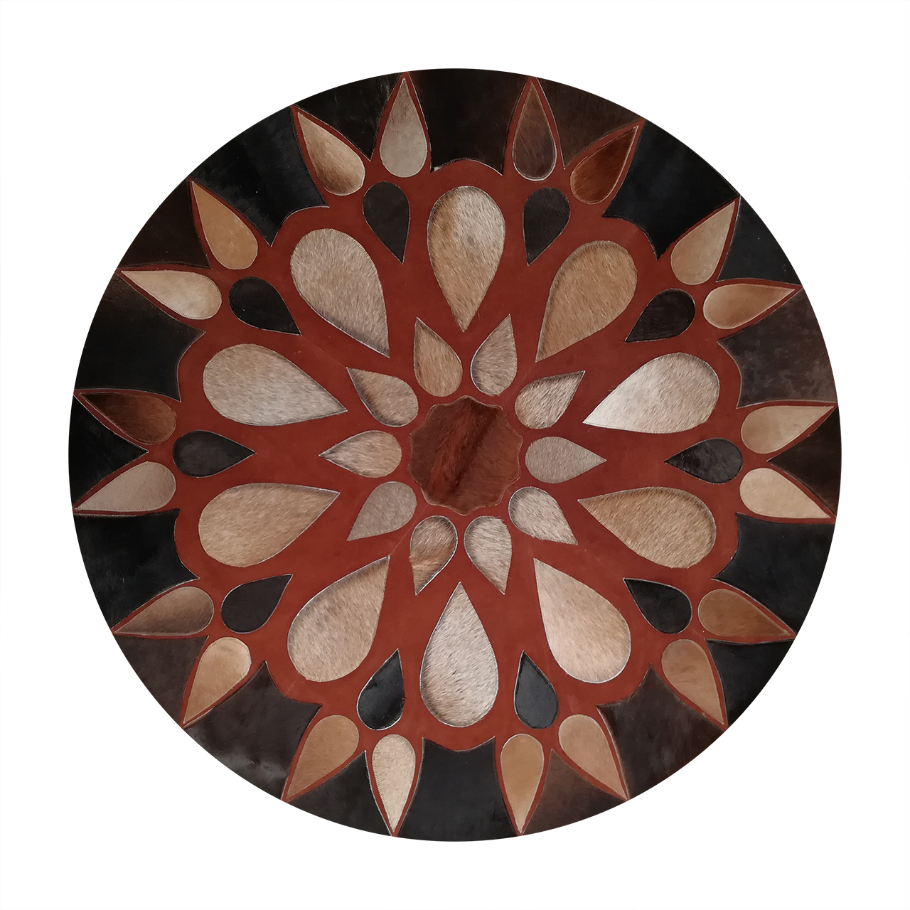 کلاژ فرش پوست و چرم کمالی مدل AD-500