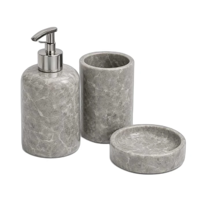 ست سرویس بهداشتی 3 تکه مدل مرمریت