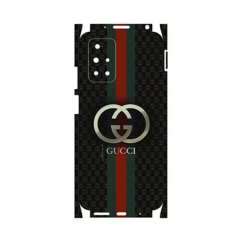 برچسب پوششی ماهوت مدل GUCCI-Logo-FullSkin مناسب برای گوشی موبایل شیائومی Redmi 10 Prime