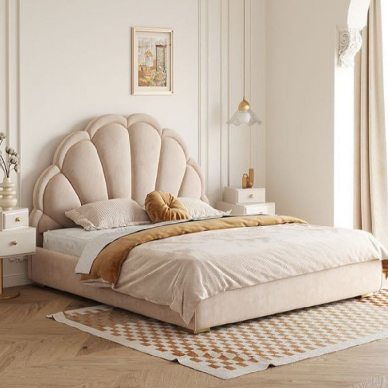 تخت خواب دو نفره مدل 5583 سایز 200x140 سانتی متر