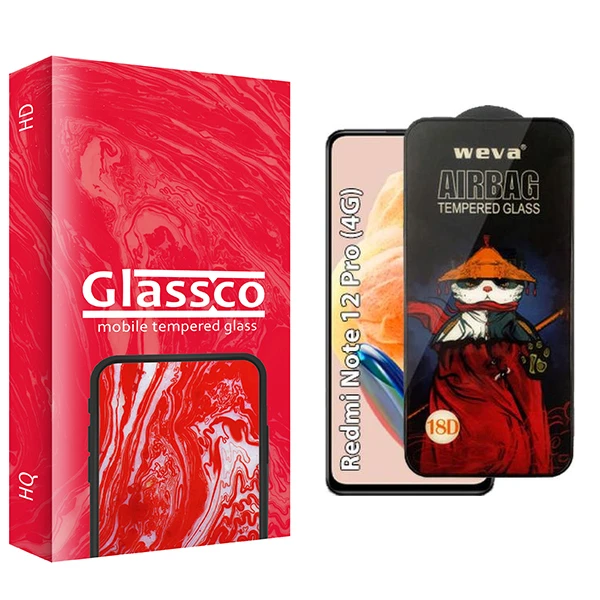 محافظ صفحه نمایش گلس کو مدل Co Airbag مناسب برای گوشی موبایل شیائومی Redmi note 12 Pro 4G