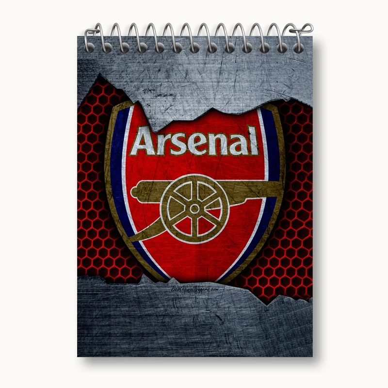 دفتر یادداشت 50 برگ خندالو مدل باشگاه آرسنال کد 27176