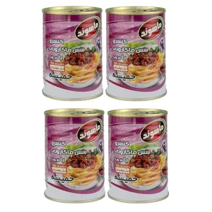 کنسرو سس ماکارونی ماهوند - 350 گرم مجموعه 4 عددی