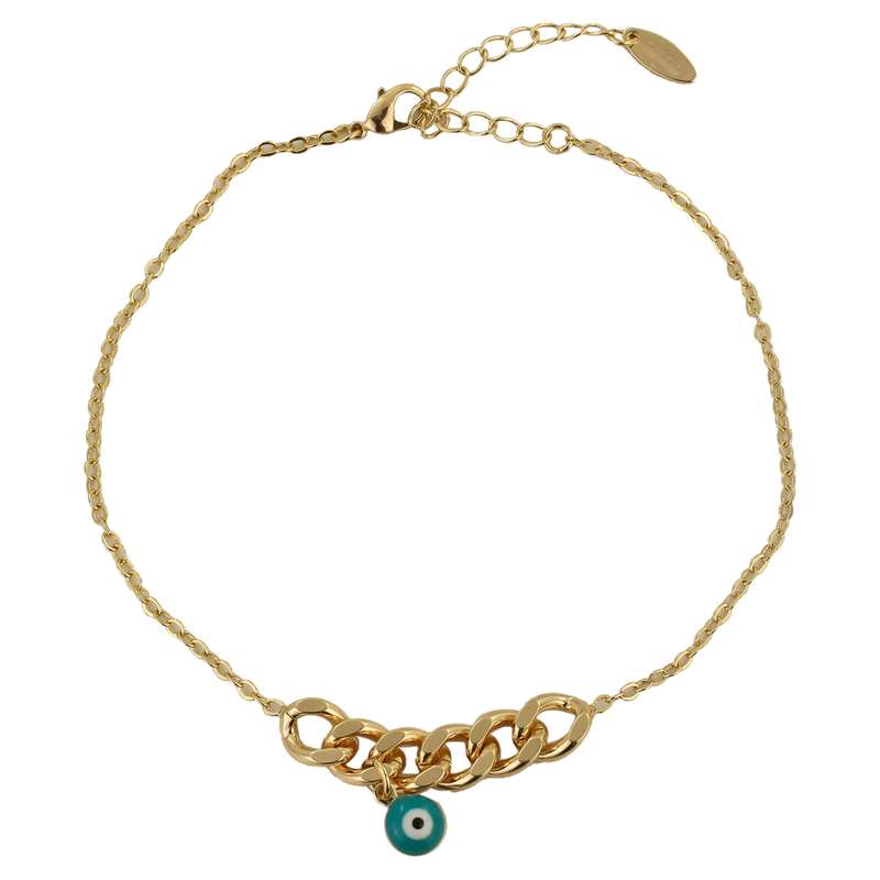 پابند زنانه وای اس ایکس مدل چشم نظر کد P58 پابند زنانه وای اس ایکس مدل چشم نظر کد P58