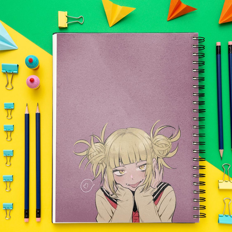 دفتر نقاشی 50 برگ باژیکان طرح انیمه پنتون 90s کد 20100988 به همراه فتوکارت مجموعه 24 عددی