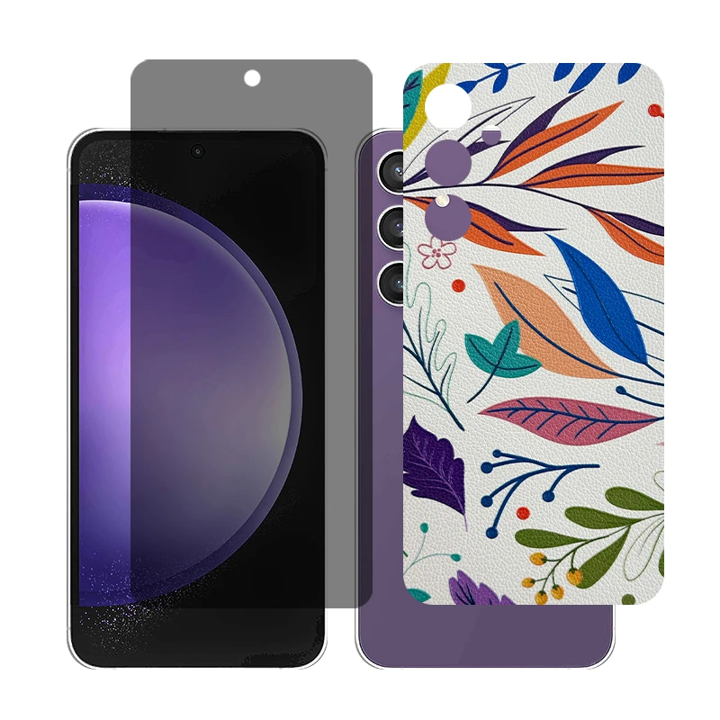 محافظ صفحه نمایش حریم شخصی گلس مدل Together مناسب برای گوشی موبایل سامسونگ Galaxy A55 به همراه برچسب پوششی 