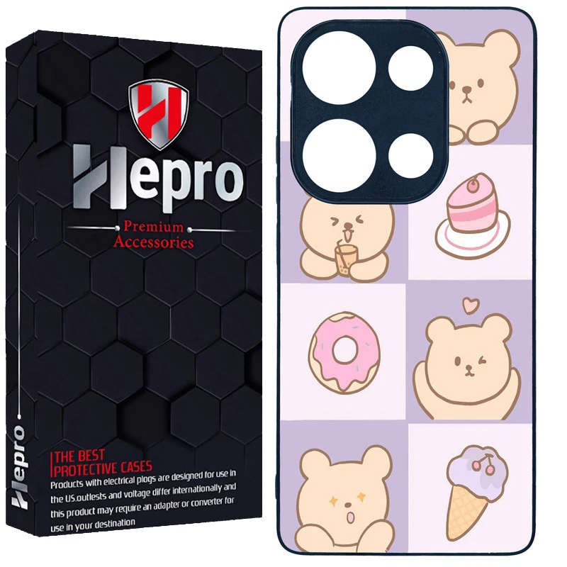 کاور هپرو طرح فانتزی مدل TPU مناسب برای گوشی موبایل شیائومی Poco M6 Pro 4G