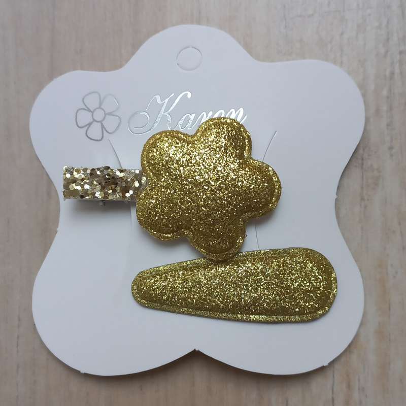 گیره مو دخترانه مدل golly مجموعه دو عددی