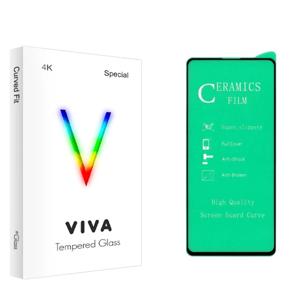 محافظ صفحه نمایش سرامیکی ویوا مدل 4K مناسب برای گوشی موبایل سامسونگ Galaxy A21s