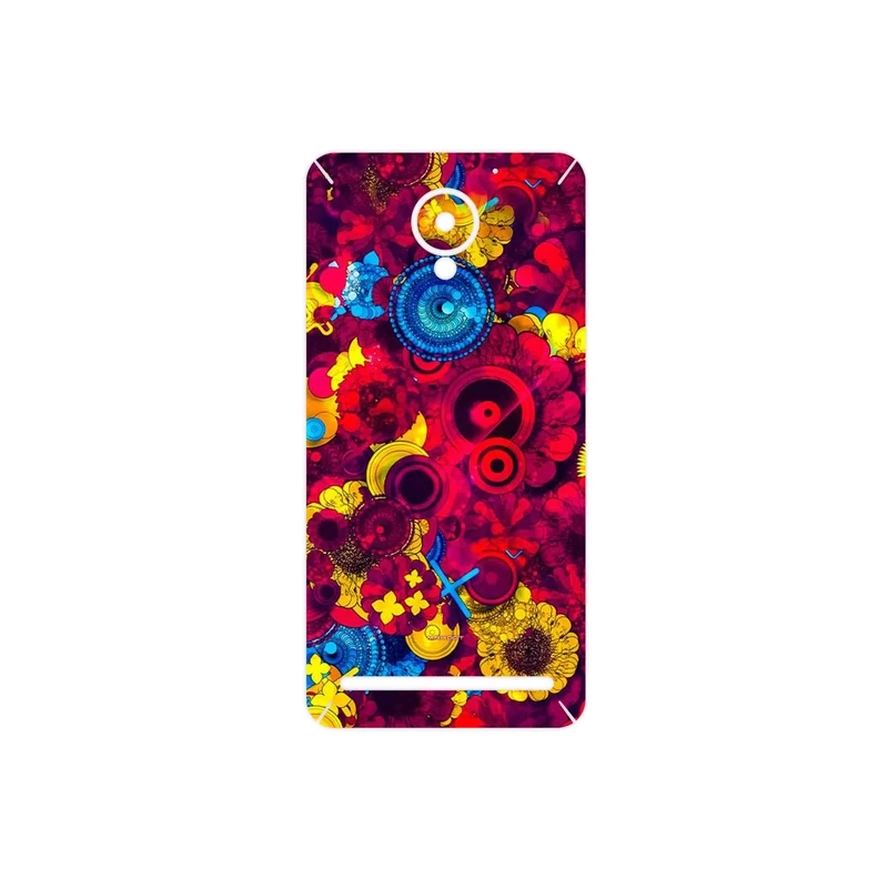 برچسب پوششی ماهوت مدل Vector Flower Garden Digital Art مناسب برای گوشی موبایل لنوو Vibe C2