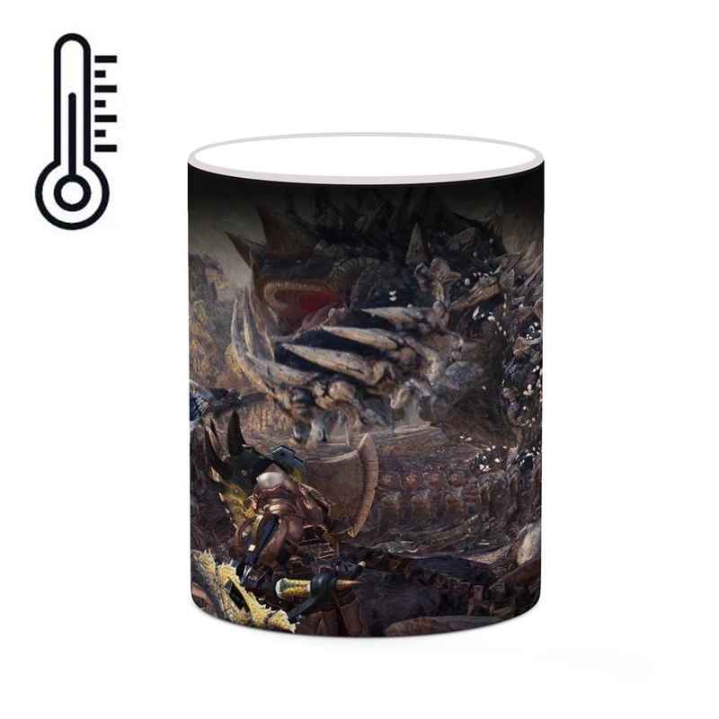 ماگ حرارتی کاکتی مدل بازی Monster Hunter World کد mgh29635