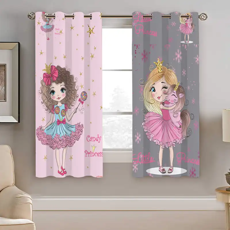 پرده نیروانا طرح کودک مدل هازان کد 5259 سایز 140×200 سانتی متر