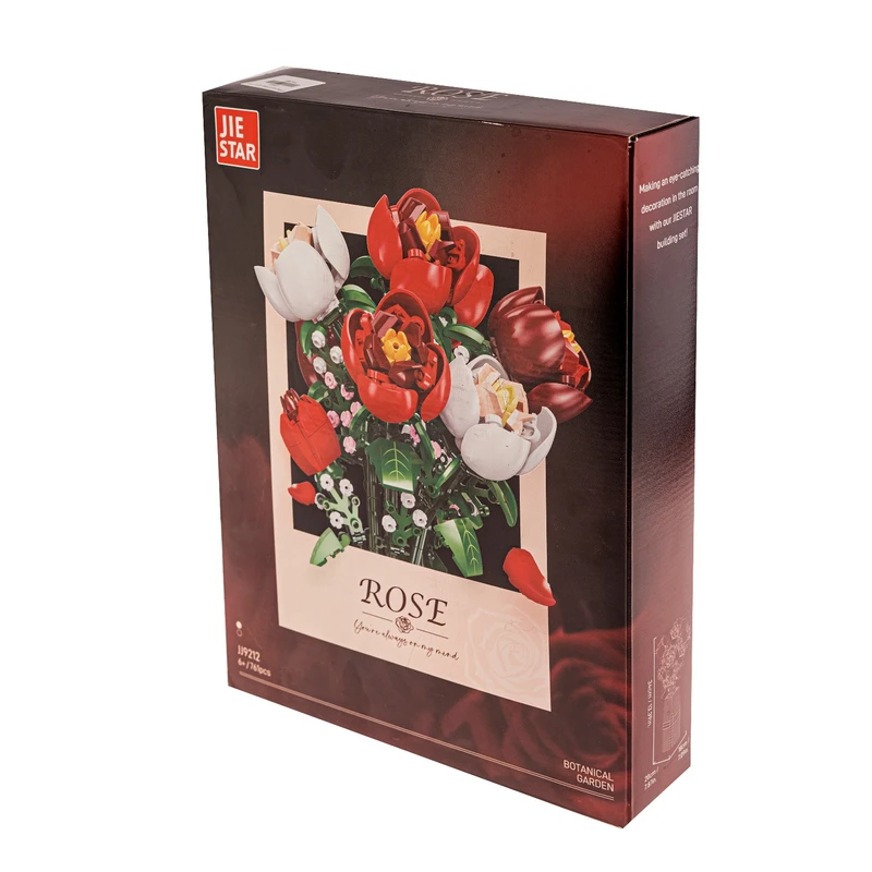ساختنی 761 تکه ژی استار مدل گل رز کد 9212