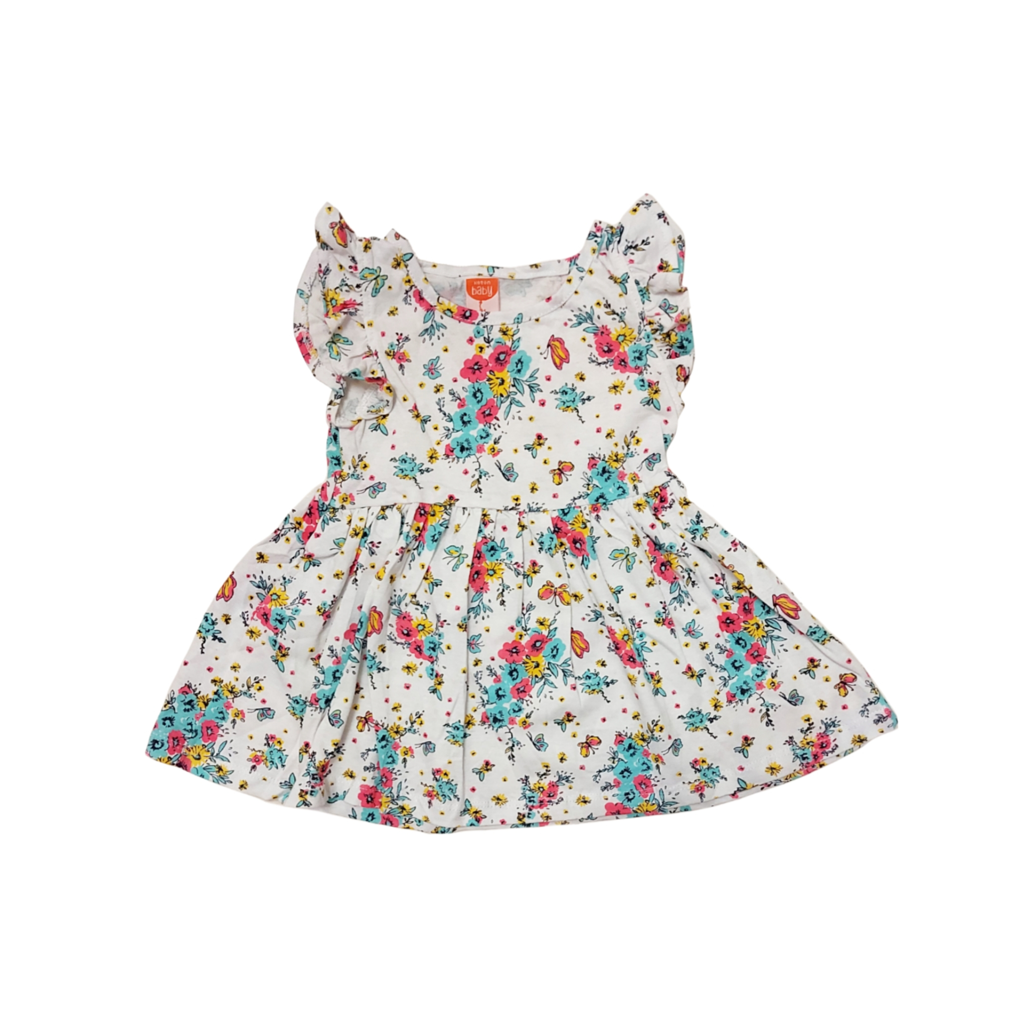 پیراهن دخترانه کوتون مدل گلدار کد 0225