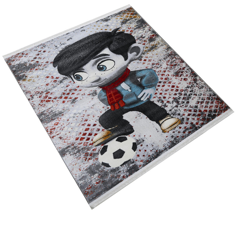 فرش ماشینی دنیای فرش مدل عروسکی طرح امیلی کد 1605