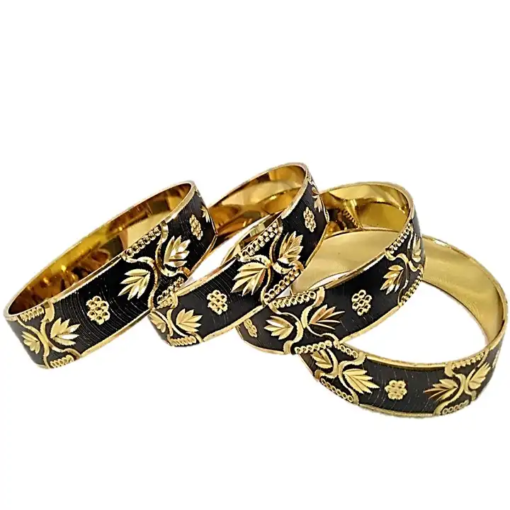 النگو زنانه مدل  هندی کد glsr-21600 مجموعه 4 عددی