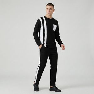 ست تی‌شرت آستین بلند و شلوار راحتی مردانه مدل P-03