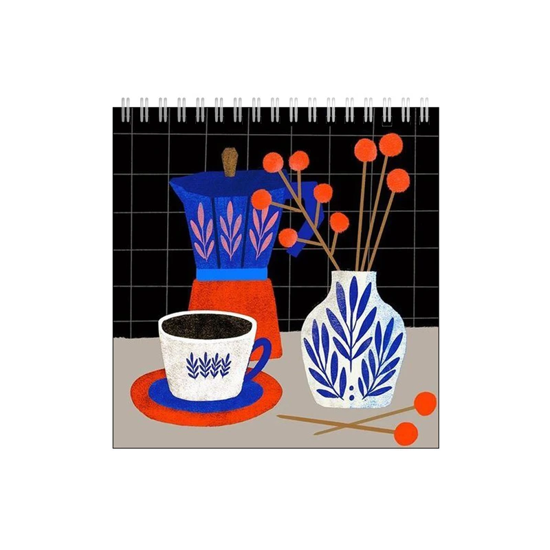 دفتر طراحی طرح چیدمان مینی مال قهوه و موکاپات و گلدان کد 1546903