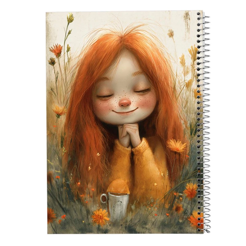 دفتر لیست خرید 50 برگ مدوپد مدل دخترانه کد DF15837