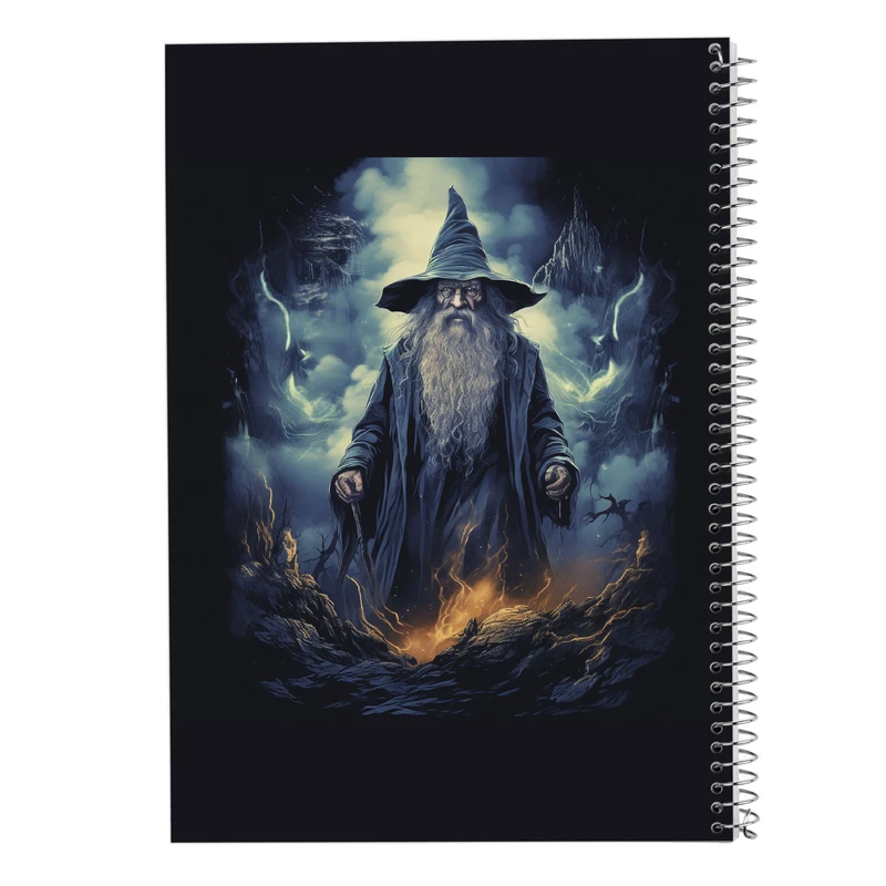 دفتر ژورنال نویسی 50 برگ مدوپد مدل نقطه ای طرح  ارباب حلقه ها The Lord of the Rings کد DF3023