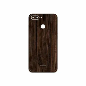 MAHOOT Dark Walnut Wood Cover Sticker for Xiaomi Redmi 6