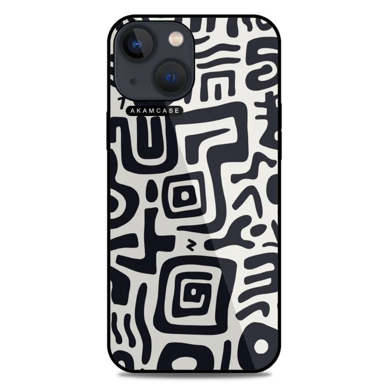 کاور آکام مدل AMC-WA13M-DOODLE7 مناسب برای گوشی موبایل اپل iPhone 13 Mini