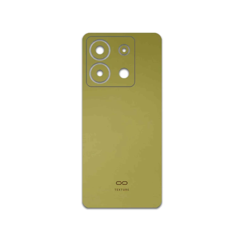 برچسب پوششی ماهوت مدل Matte-Gold مناسب برای گوشی موبایل شیائومی Poco X6