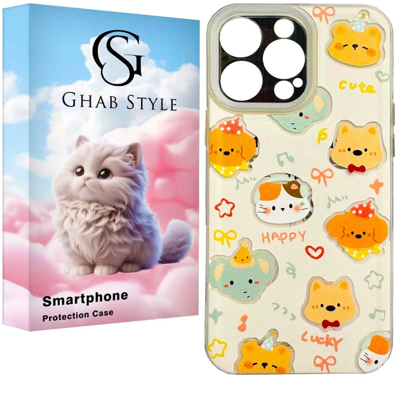 کاور قاب استایل مدل باغ وحش مناسب برای گوشی موبایل اپل IPHONE 16 PRO MAX